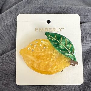 Lemon Hair Clip